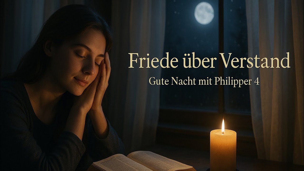 Friede über Verstand – Gute Nacht mit Philipper 4 ✝️