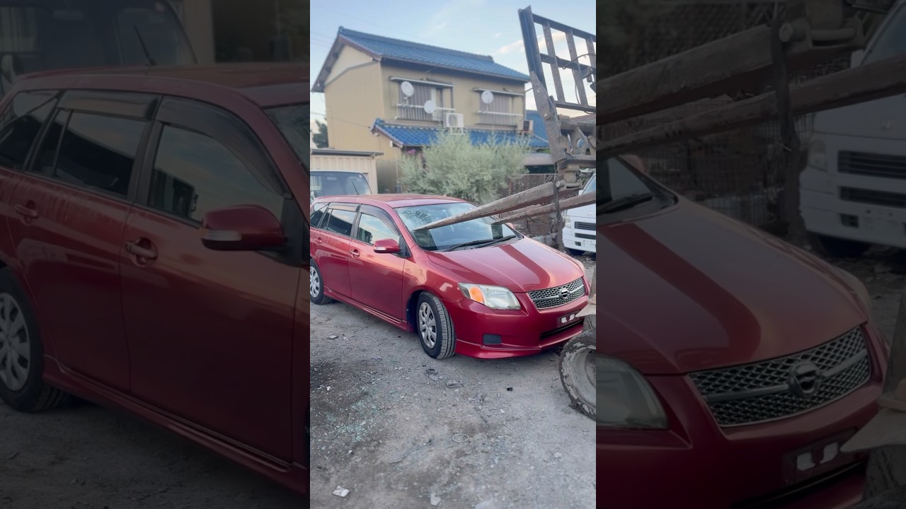 Toyota fielder halfcut is ready for shipment 🇯🇵🇯🇵 #automobile #japancars #usedcar