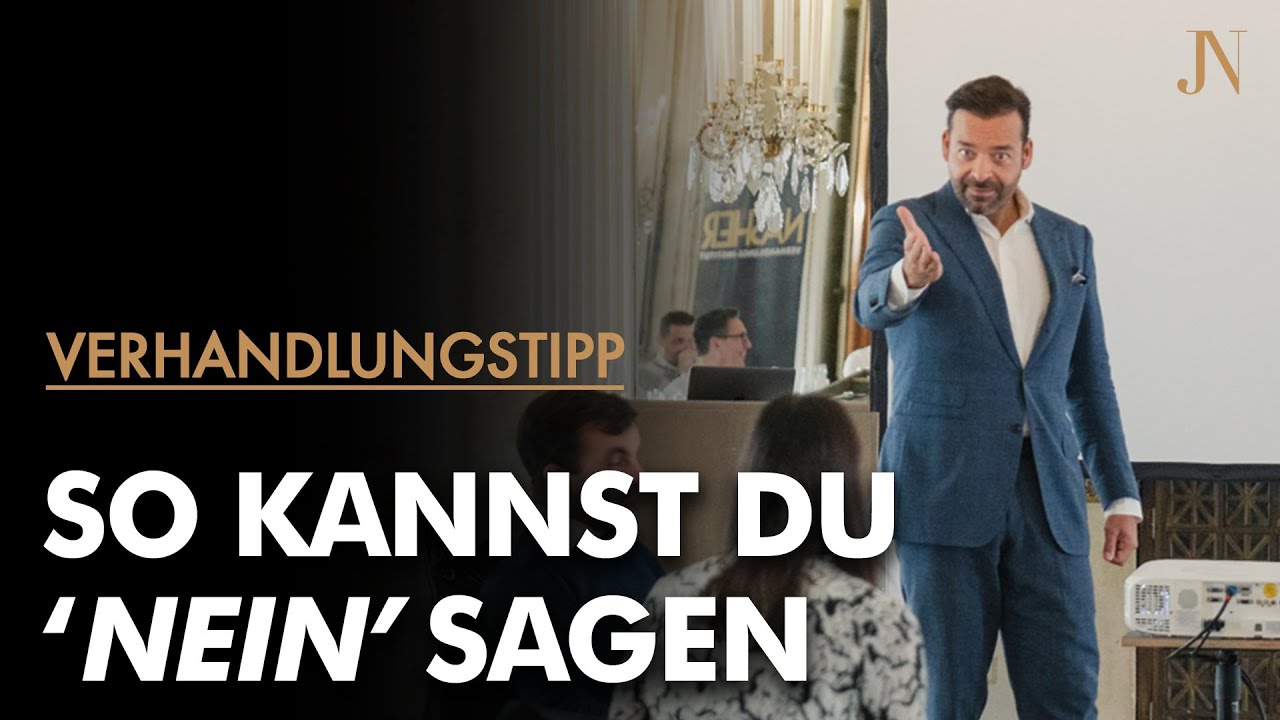NEIN SAGEN - in Diskussionen und Verhandlungen | NASHER