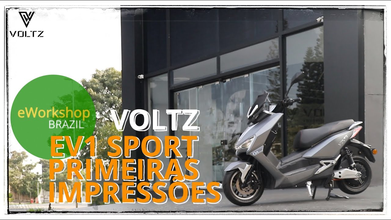 Voltz EV1 Sport 2021 Primeiras Impressões da Nova Scooter elétrica da Voltz