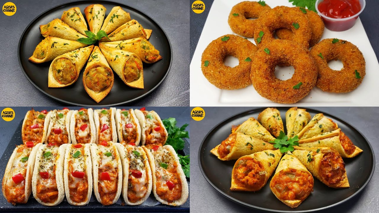 4 New Snacks Recipes For Iftar by Aqsa's Cuisine, Make & Freeze, Easy Snacks, Ramadan Recipes,Iftar