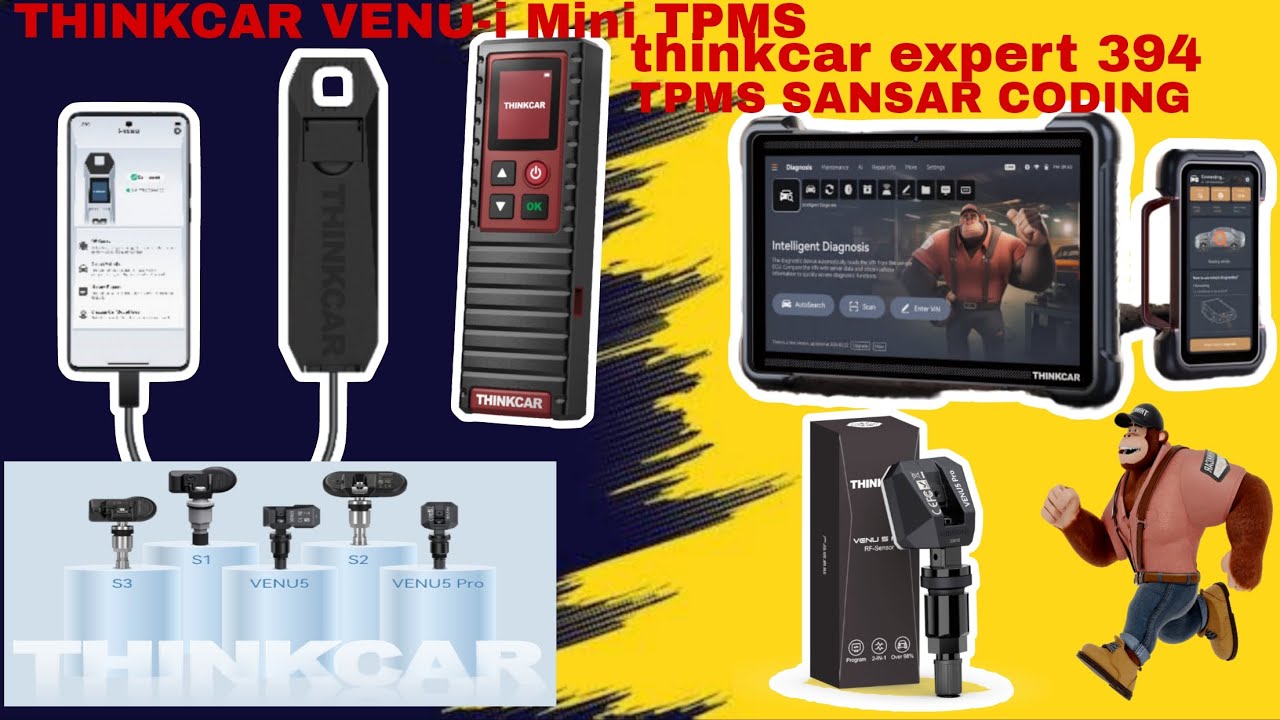Tpms sansar coding thinkcar expert 394