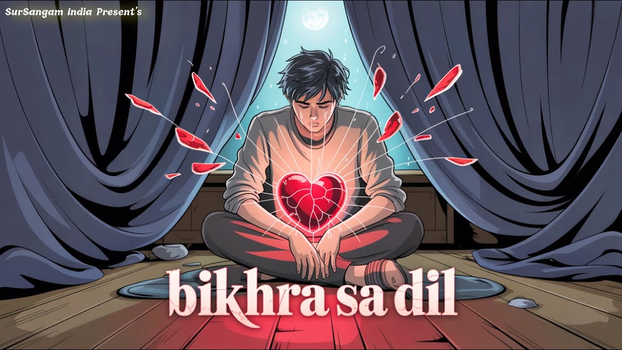 Bikhra Sa Dil | Hindi Sad Lofi Song 2025 | Broken Heartbeat Song | Emotional Love Pain Song 2025