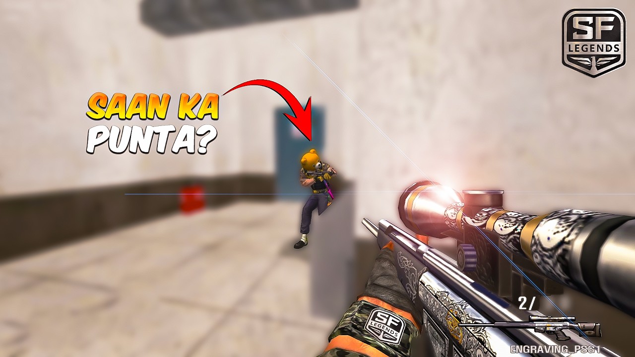 Isa Na Namang DIKIT na Laban Gamit ang ENGRAVING PSG-1 at NACRE M4A1 MOD0 | SF Legends Team Battle