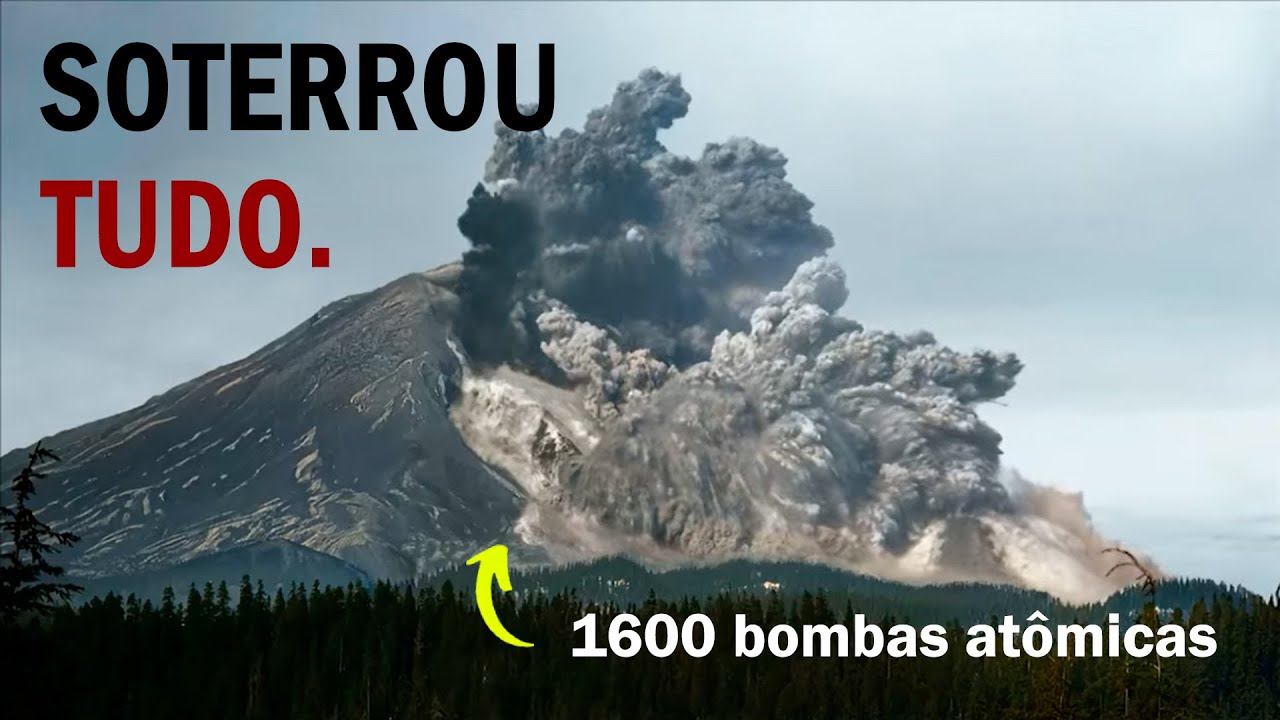 A erupção do Monte Santa Helena