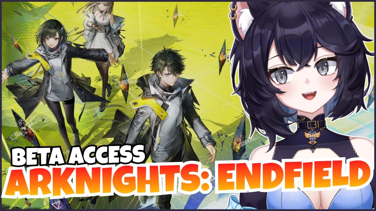 TRYING OUT ARKNIGHTS ENDFIELD BETA!!! [I am NOOB]