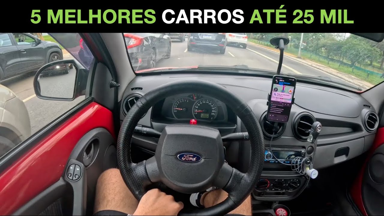 5 MELHORES CARROS ATÉ 25 MIL REAIS