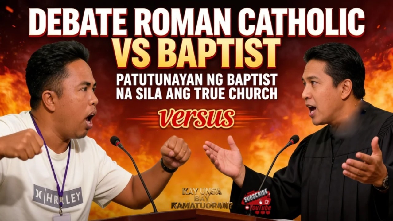 DEBATE / ROMAN CATHOLIC VS BAPTIST/ TUNAY NA IGLESIA