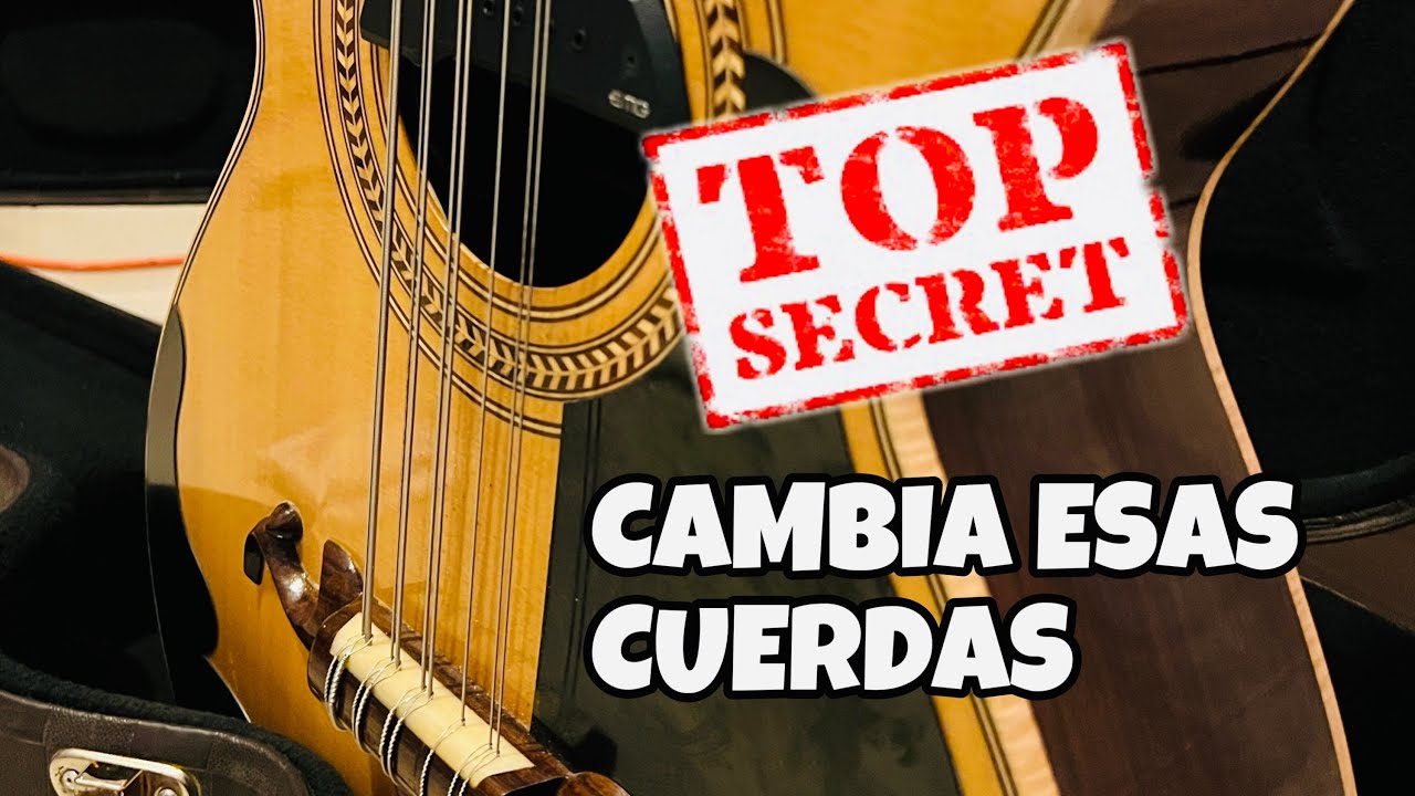COMO CAMBIAR CUERDAS A UN BAJOSEXTO O BAJOQUINTO