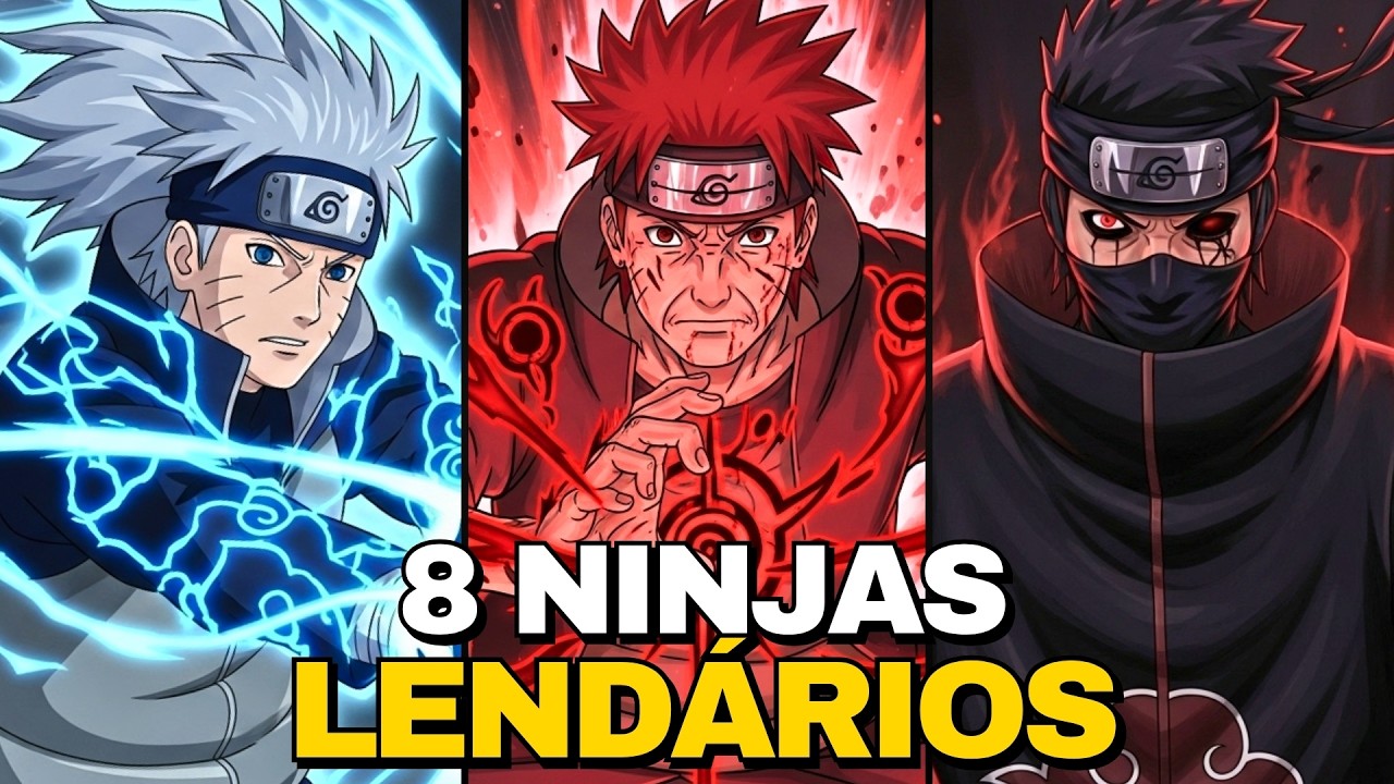 8 NINJAS TEMIDOS PELOS SEUS PODERES QUE FORAM ESQUECIDOS EM NARUTO