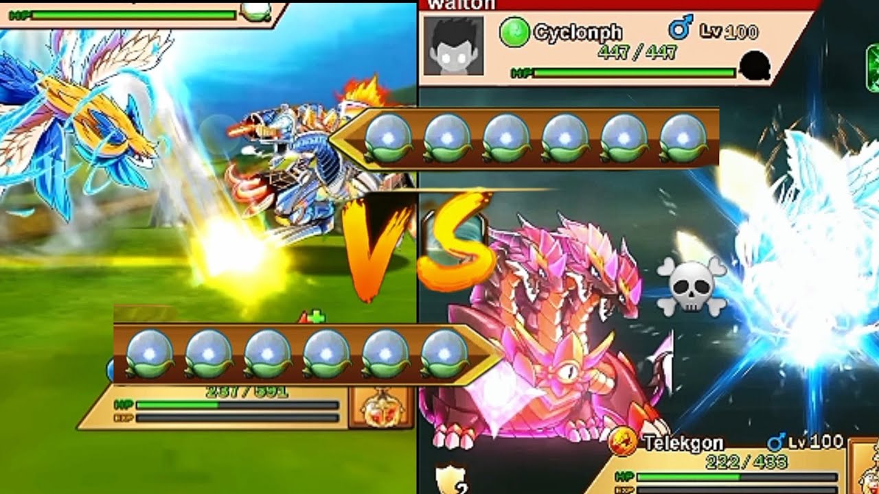 battle with followers part 3.telekgon review.#bulu monster.