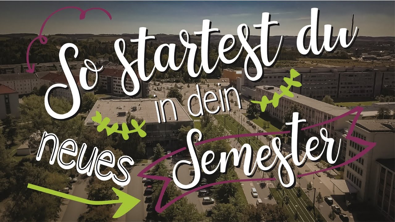 TU Chemnitz: Start ins Studium (English subtitles available)