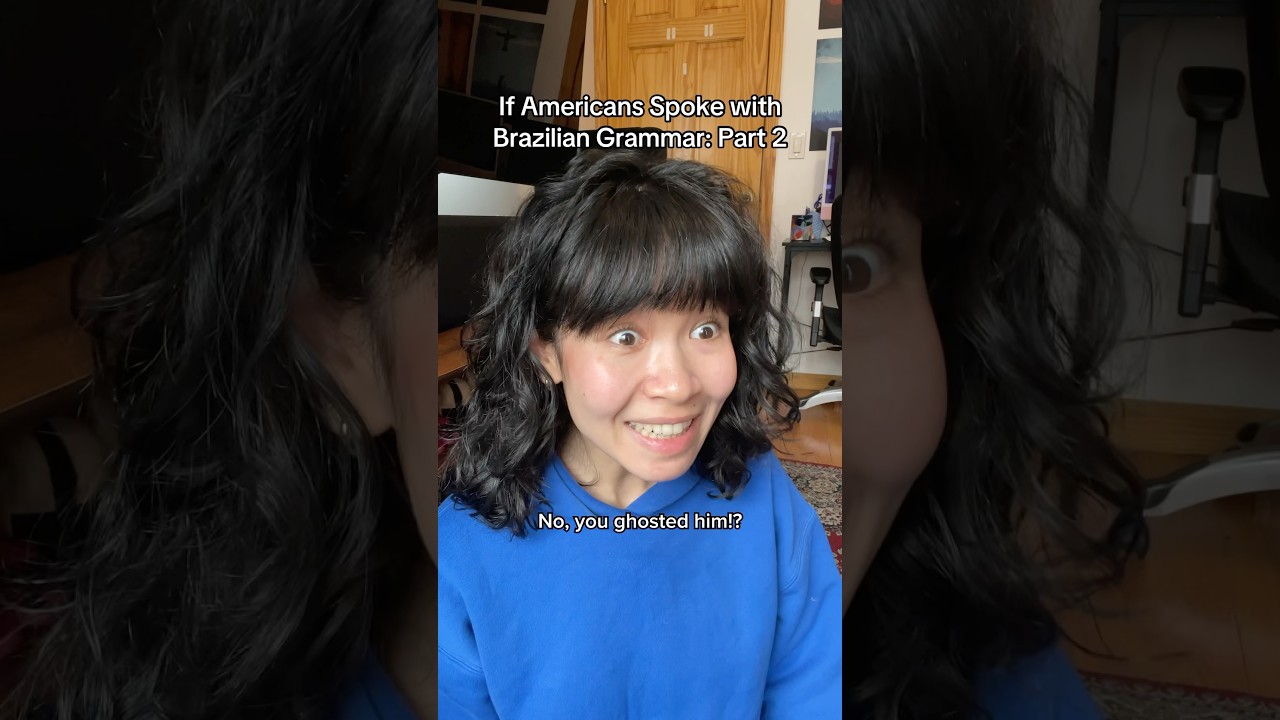 Can&rsquo;t tell if Brazilian grammar&rsquo;s easier or harder 😂 #brazilian #languagelearning