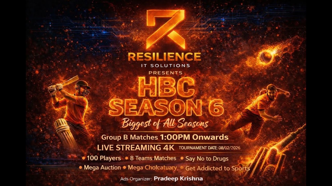HBC Season 6|Group B🔴|Star Boys vs Power Hunters vs Team Resilience vs Hungry Cheetahs|Praxis Sports