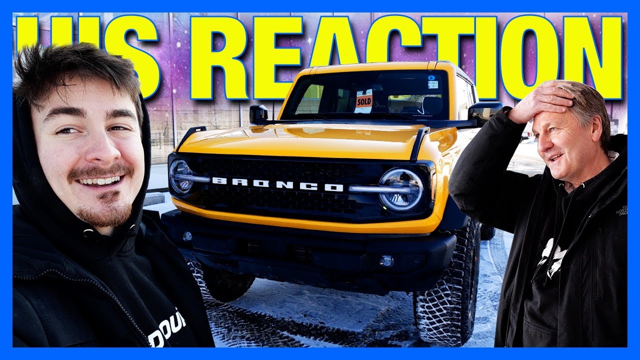 Suprising My Dad With His Dream Car!! (Ford Bronco)