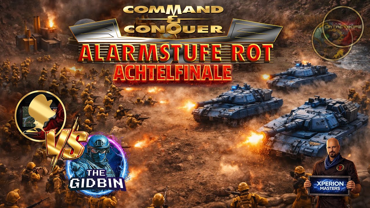🚨 RED ALERT! KNOLLE VS THE_GIDBIN |🚨C&C RED ALERT XP MASTERS    