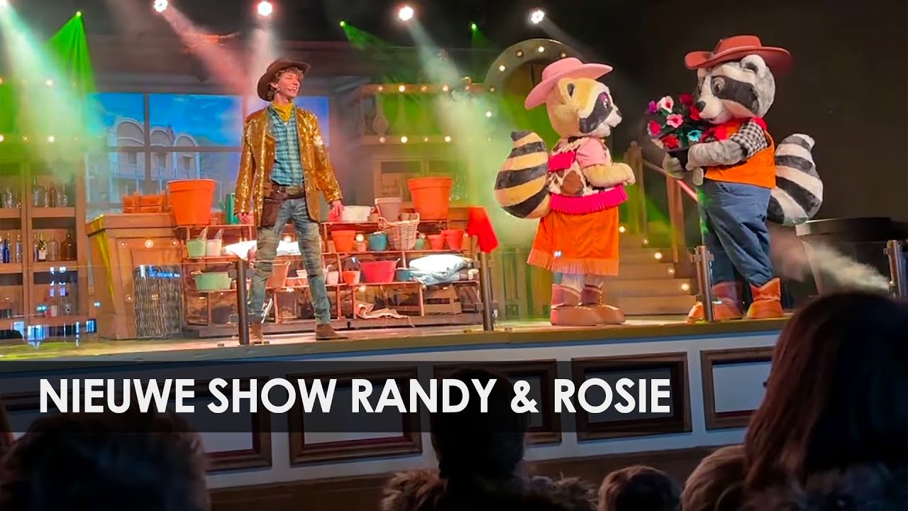 Nieuwe show Attractiepark Slagharen: Uit Je Bol met Randy en Rosie (lente-festival Spring! 2023)