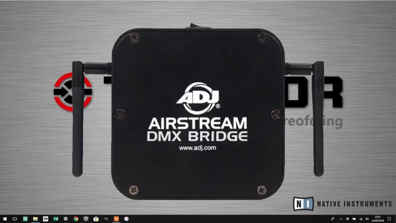 Enabling Art-Net on the Airstream DMX Bridge for use with Light Rider