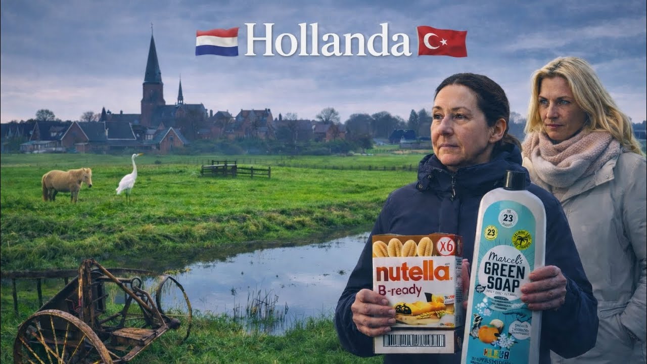 Merkeze Gittim! 🇳🇱🇹🇷 Hollanda Köy Hayatı + Kruidvat & Market Turu (Vlog 262)