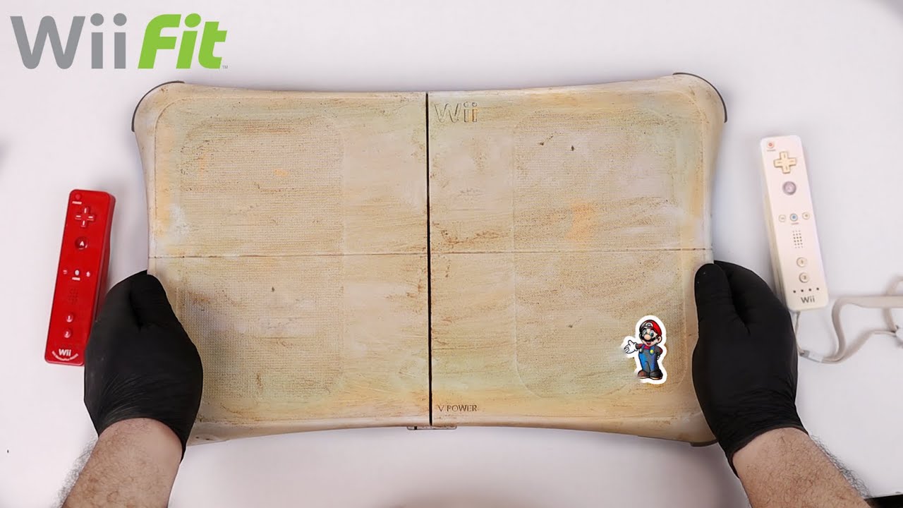 Wii Fit Balance Board Repair and Restoration - Восстановление консоли - ASMR