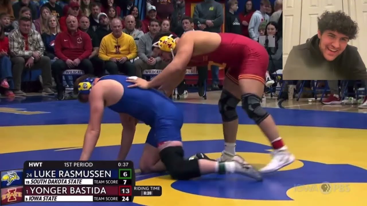 #1 Ranked Heavyweight in a Crazy Battle | Iowa State vs South Dakota State