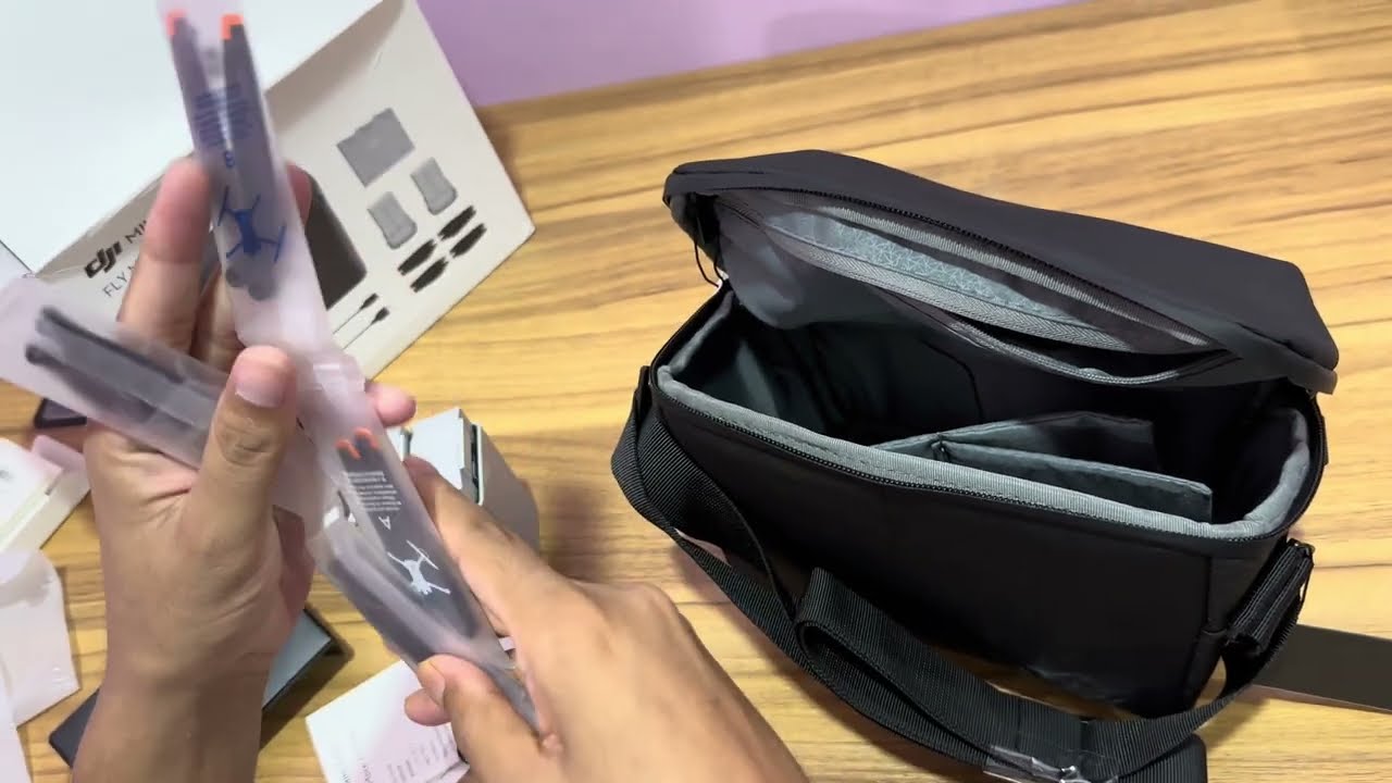DJI Mini 3 Pro Fly More Kit Plus Unboxing