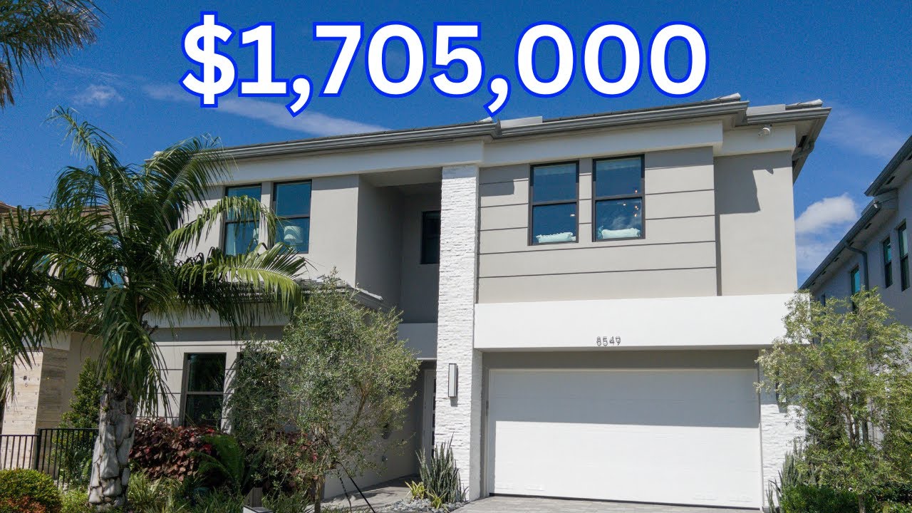 POPULAR BOCA RATON NEW CONSTRUCTION LUXURY MODEL HOME TOUR | LOTUS PALM | POLYNESIA MODEL | FLORIDA