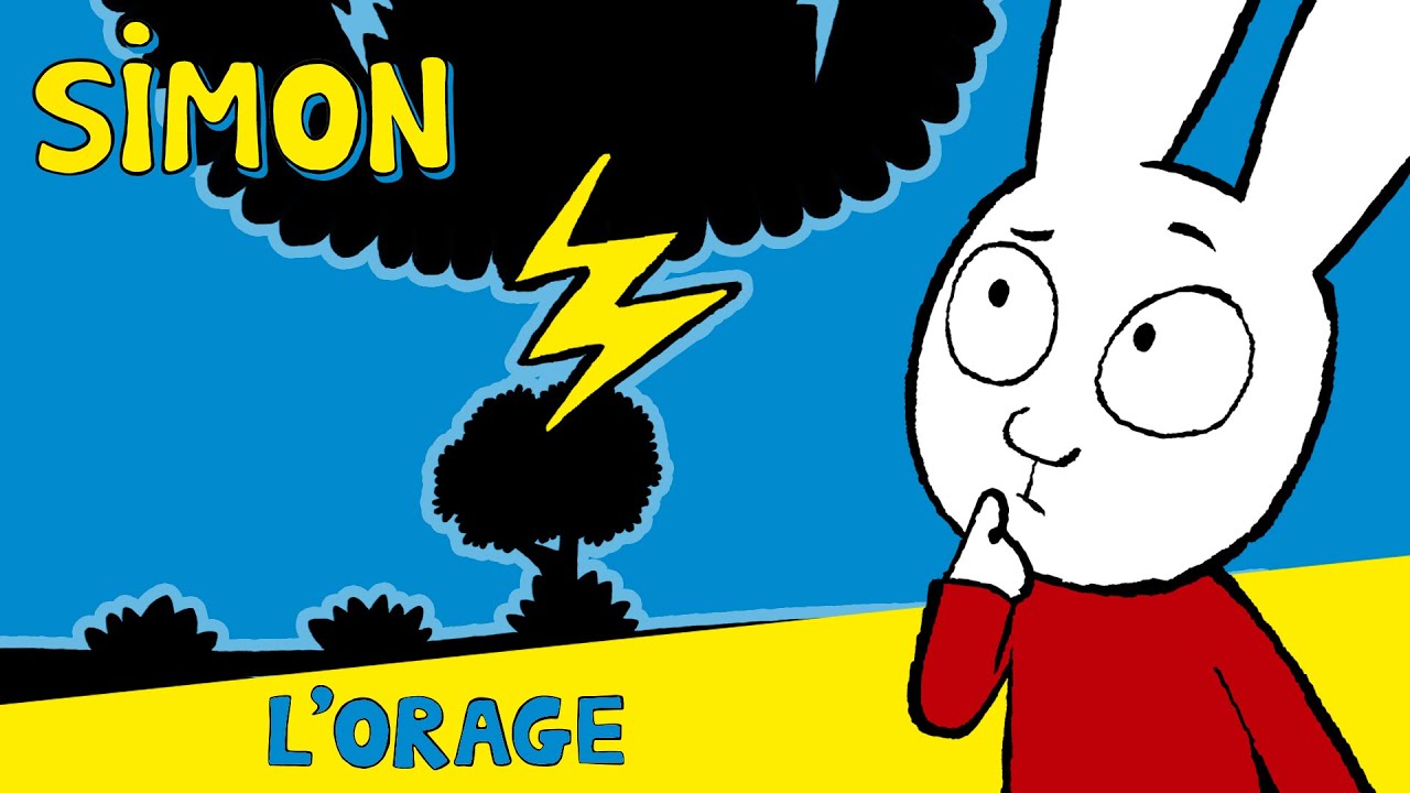 Simon n'a plus peur de l'orage ⚡🌧️💪 | Comment se forment les éclairs ? | Apprends avec Simon