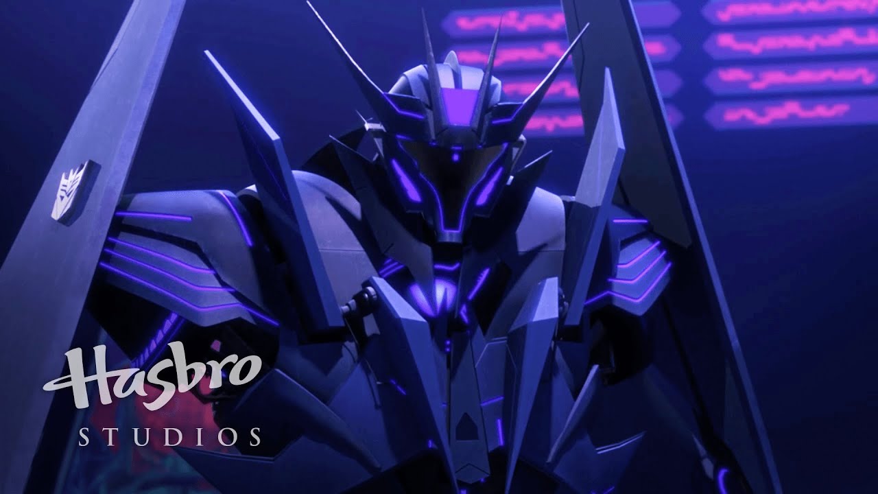 Transformers: Prime - Black Airachnid vs. Shockwave | Transformers Official