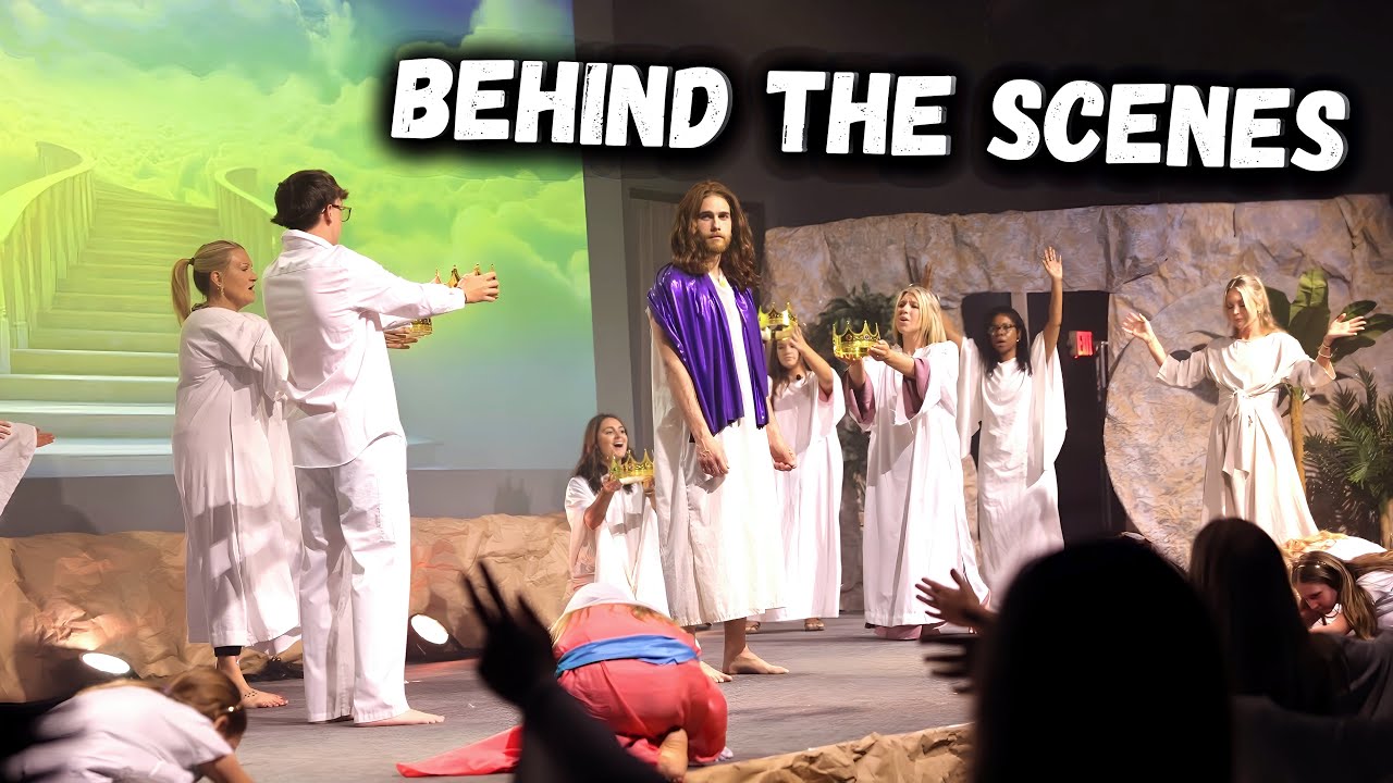 The Passion Play from a perspective Never seen before | Behind the Scenes