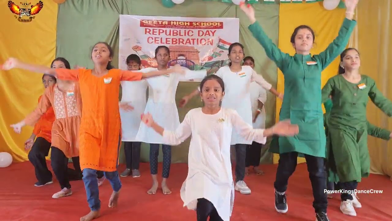Salaam India Telugu Song | Dance Performance | Republic Day Celebration | #powerkingsdancecrew