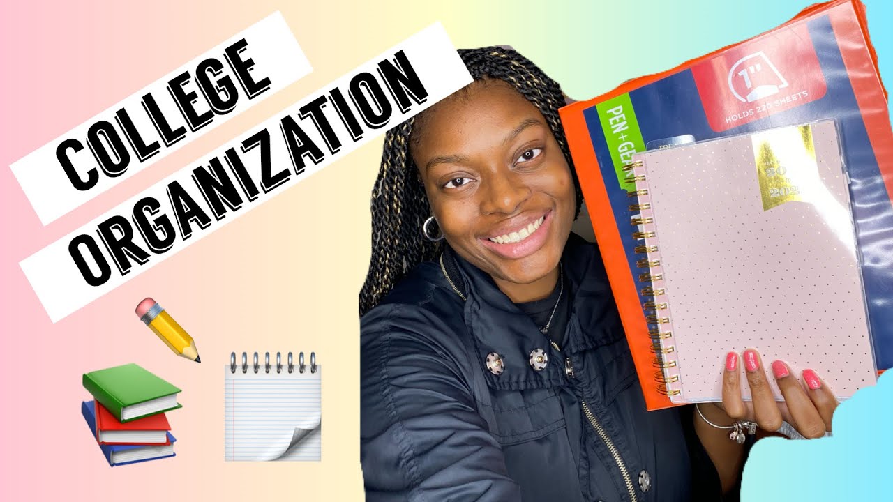 HOW TO BE ORGANIZED IN COLLEGE // College Organization
