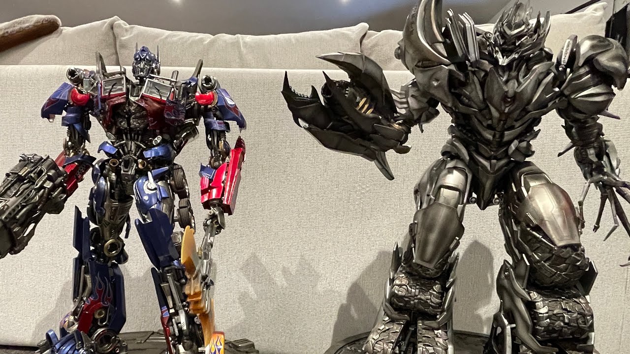 Megatron and Optimus prime - prime 1 studio OG