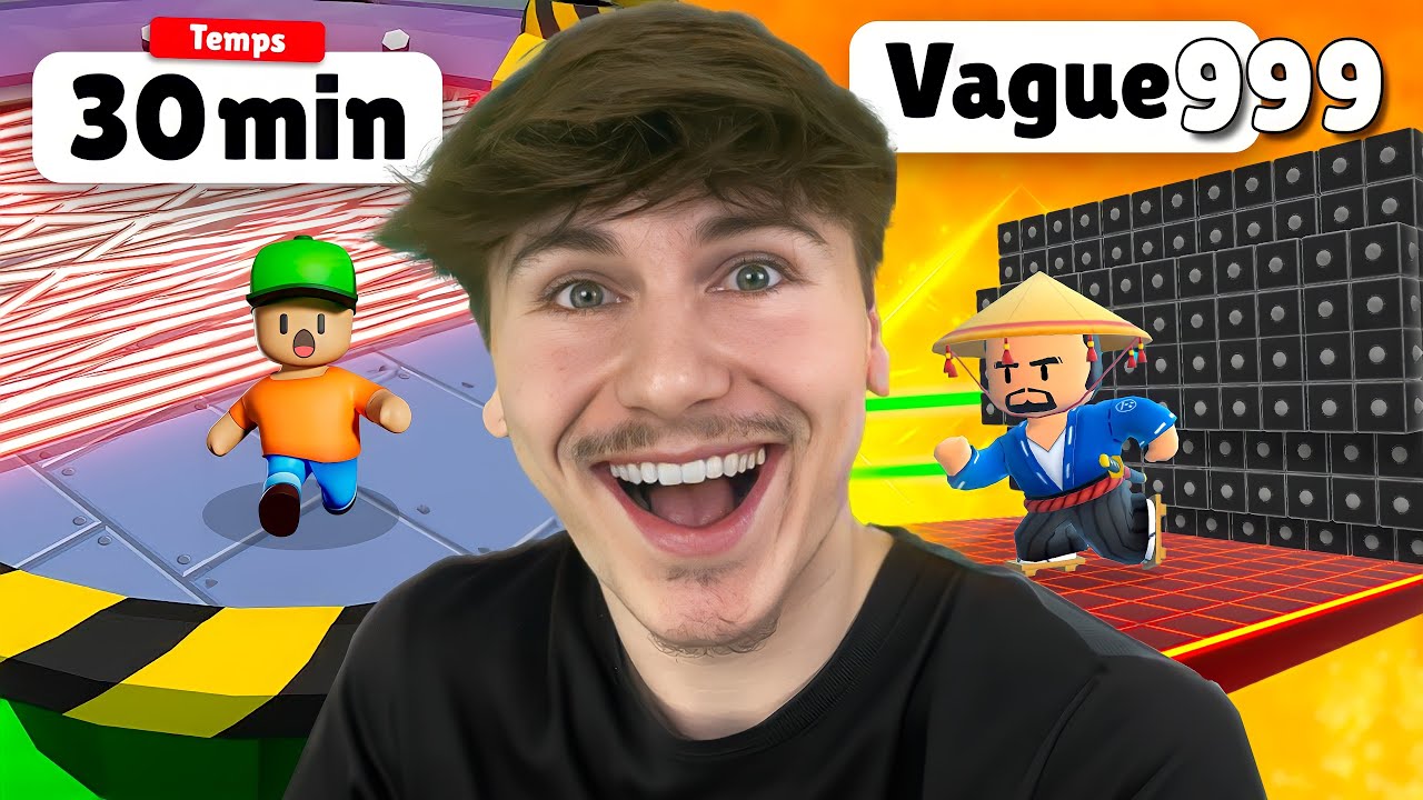 ON FAIT DES RECORD DU MONDE SUR STUMBLE GUYS !! (Ft. Graphyx)