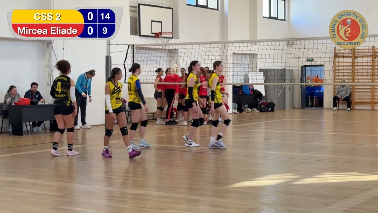 4K Volei feminin U17 / Campionat National Cadete 25/26 / CSS 2 - Mircea Eliade / Set 1 / 07.03.2026