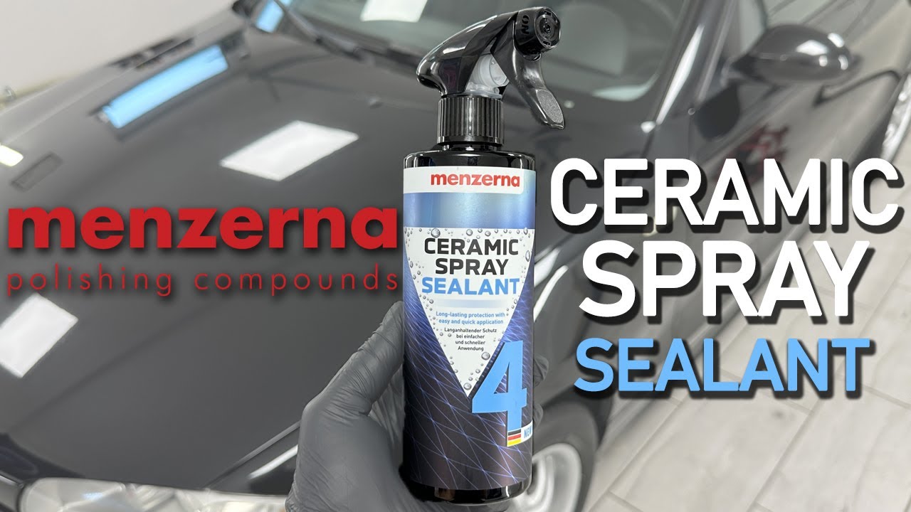 NOWOŚĆ! MENZERNA - CERAMIC SPRAY SEALANT | PIERWSZA RECENZJA! | ZABEZPIECZENIE LAKIERU | #menzerna