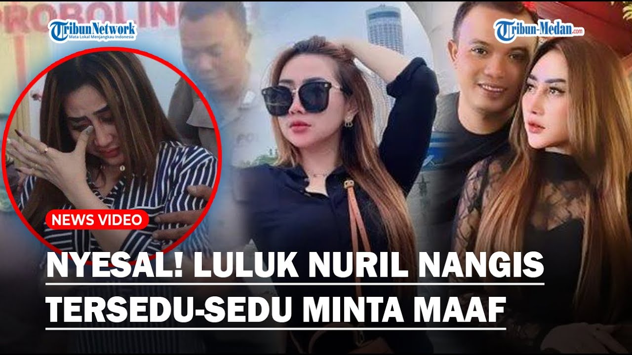 NYESAL! Luluk Nuril Nangis Tersedu-sedu Minta Maaf, Suami Tanggung Akibat Dicopot dari Jabatan