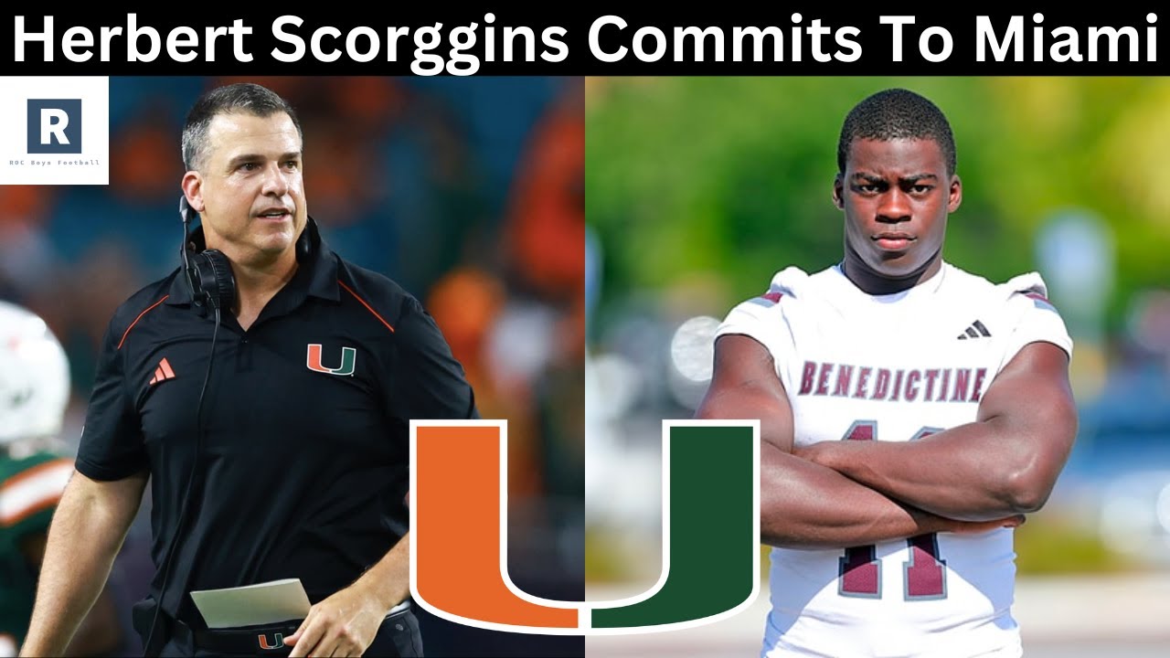 Herbert Scroggins Commits To Miami | Miami Hurricanes Football Recruiting News