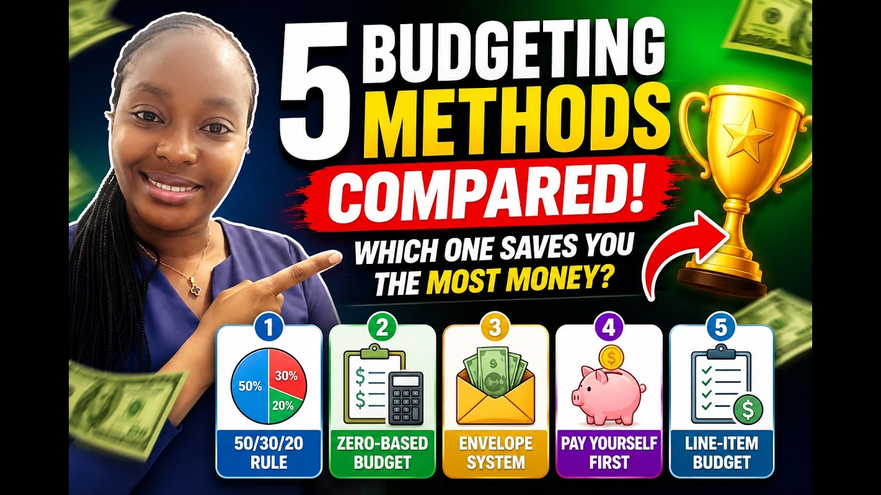 5 budgeting methods compared. Find the best for you!