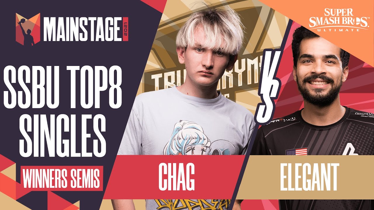 Chag vs Elegant - SSBU Singles: Top 8 Winners Semis - Mainstage 2021 | Palutena vs Luigi