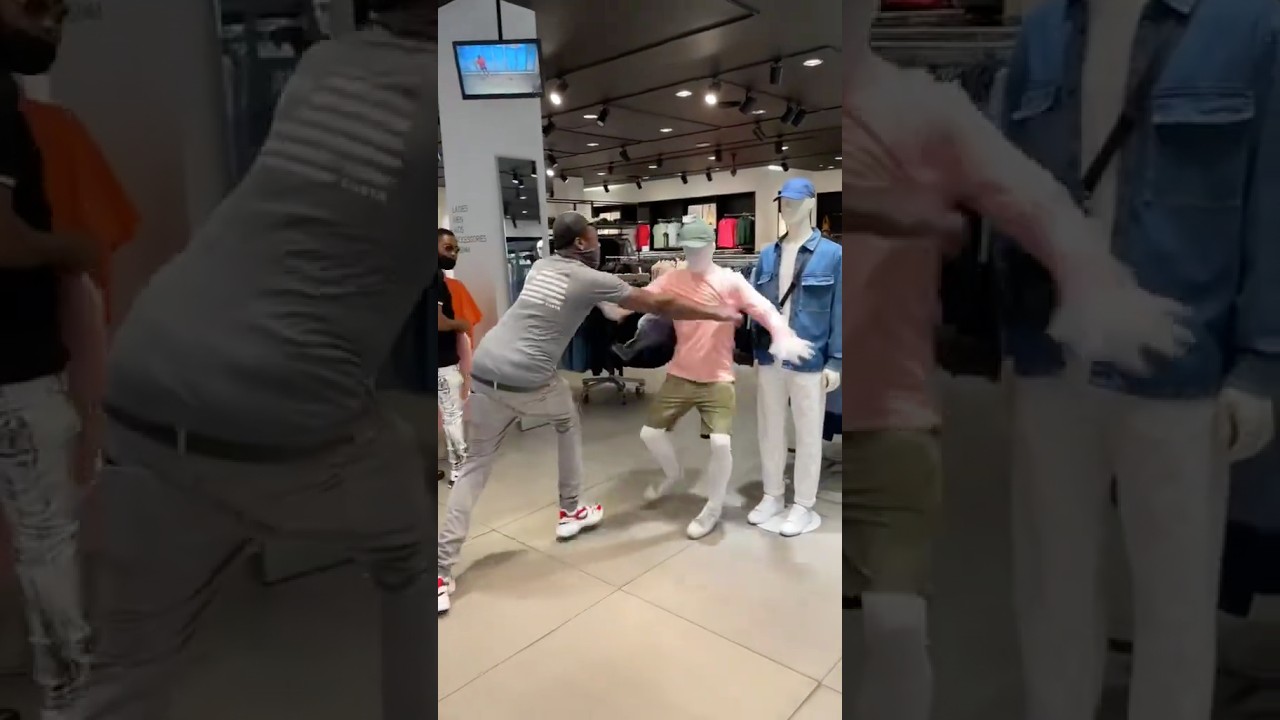 SCARING PEOPLE DRESSED AS MANNEQUINS! 😱
