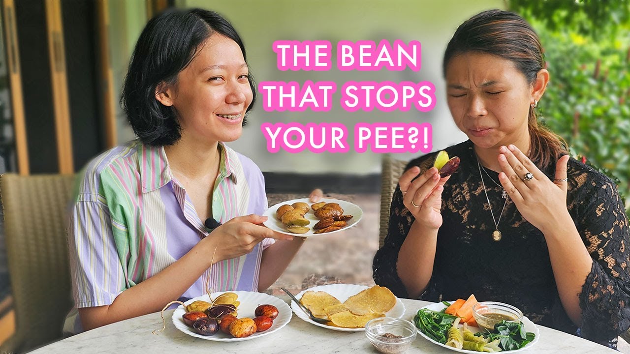 Tasting Djenkol /Jengkol Beans: Delicious or Dangerous? || Djenkol side effects + 3 ways to eat them