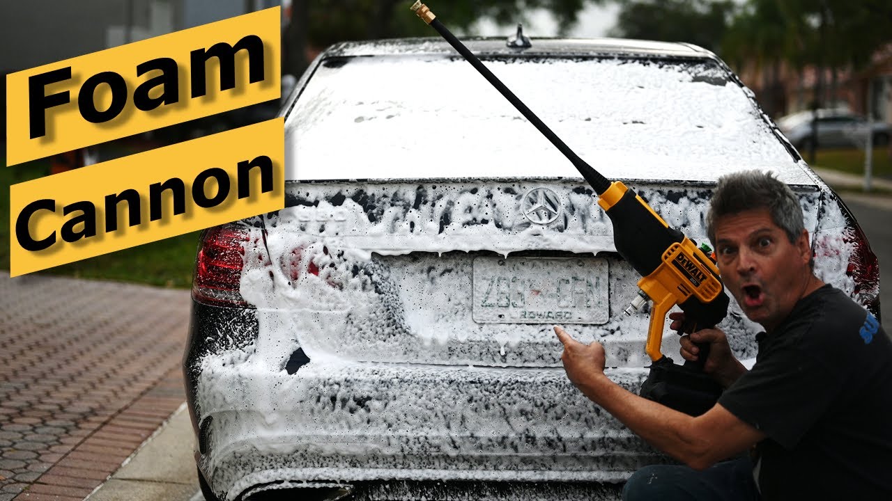 Can DeWalt Power Cleaner Work With High PSI Soap Cannons? Car Wash Tips