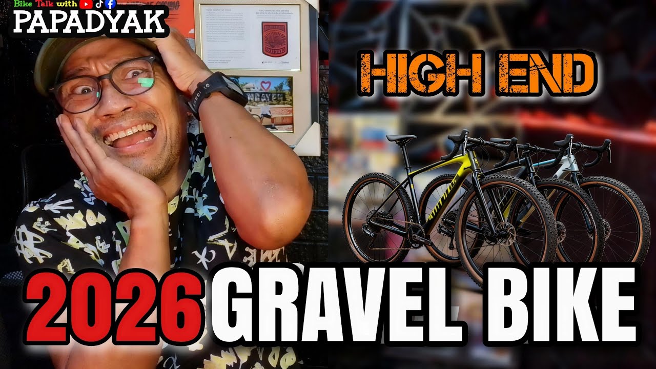 2026 THREE  HIGH END GRAVEL BIKE | PRESYONG KIDNEY | PILI KA NA.  #papadyak #gravelbike2026