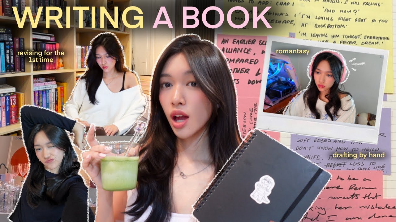 REVISING my fantasy novel 🧚🏽‍♀️🍵 | WRITING VLOG