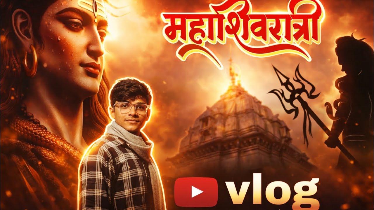 शिवरात्रीच्या पवित्र रात्री 🌙 वैजनाथ मंदिर येथे १२ वाजता घेतलेलं दिव्य दर्शन 🙏🔱 #HarHarMahadev