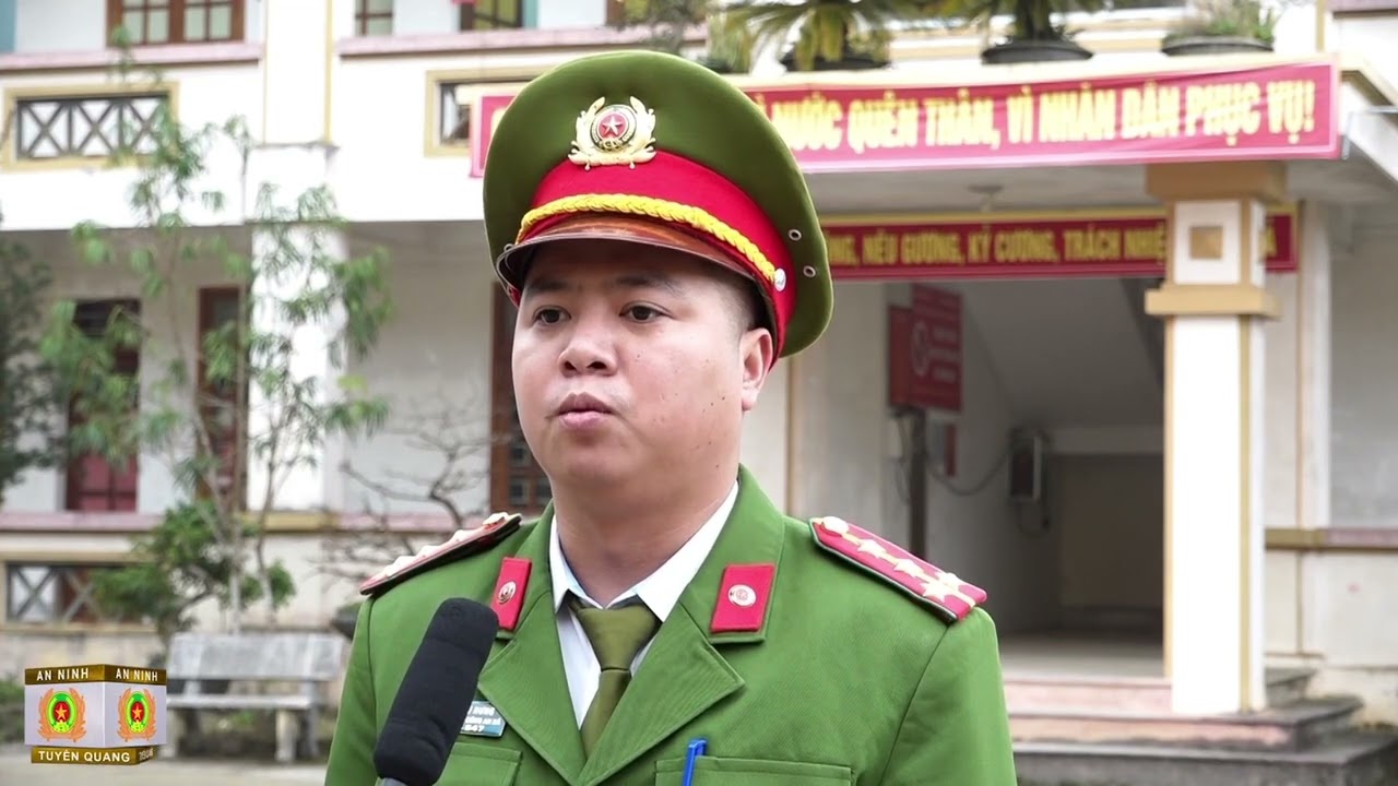 Công an xã Quản Bạ tăng cường công tác đảm bảo an ninh trật tự