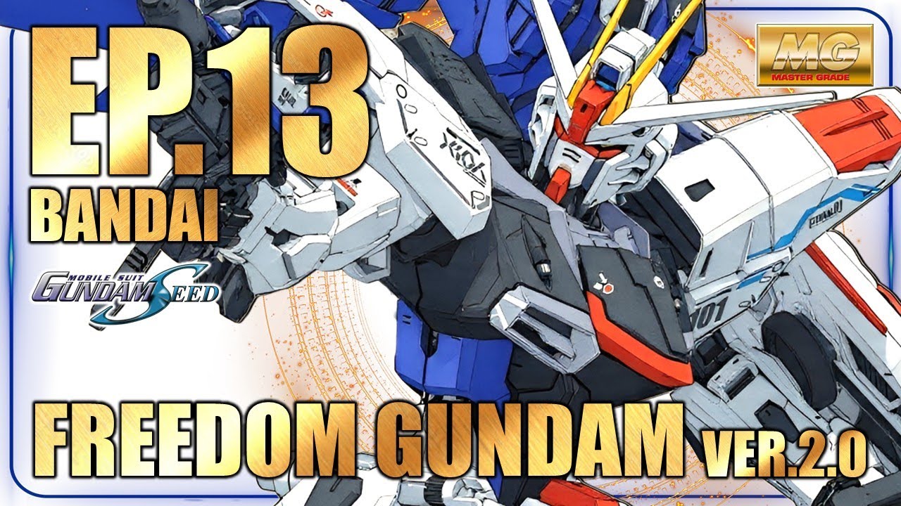 งานอาร์ตชิ้นที่ 13 MG Freedom Gundam Ver.2.0