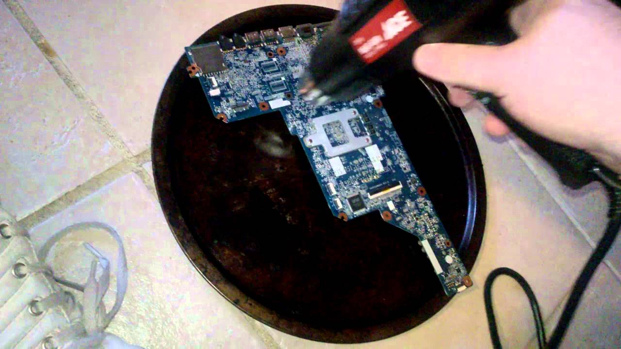 HP Pavilion g7-1075dx  - Motherboard Re-flow