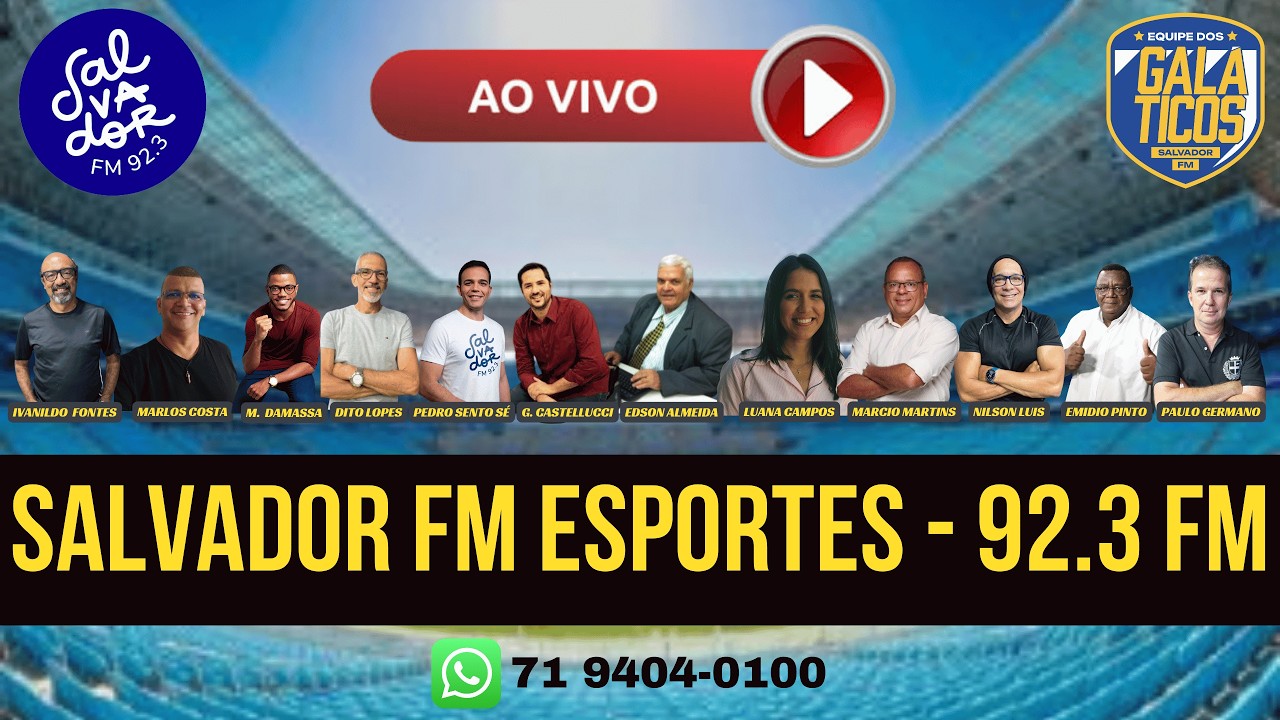 RESENHA DOS GALÁTICOS NA SALVADOR FM 92.3 (16/03/26)